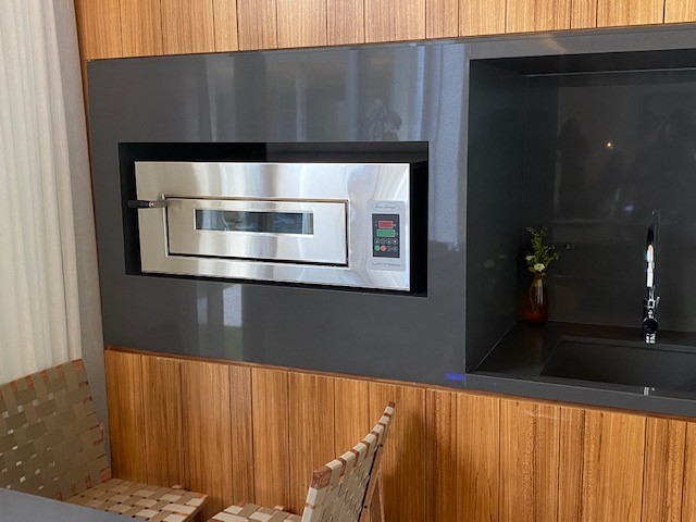 Forno 600 instalado em casa