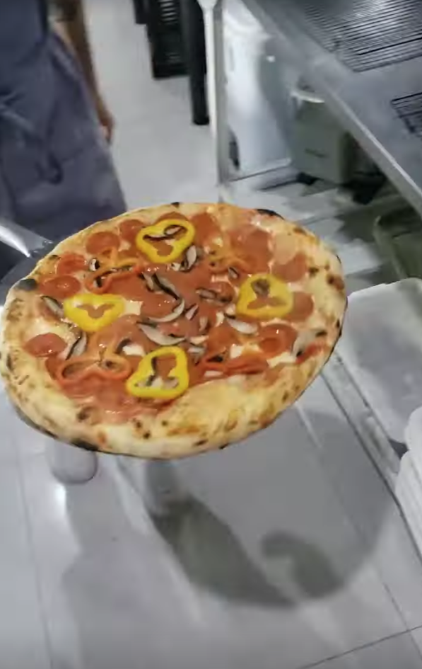 Massa de pizza napolitana – detalhe