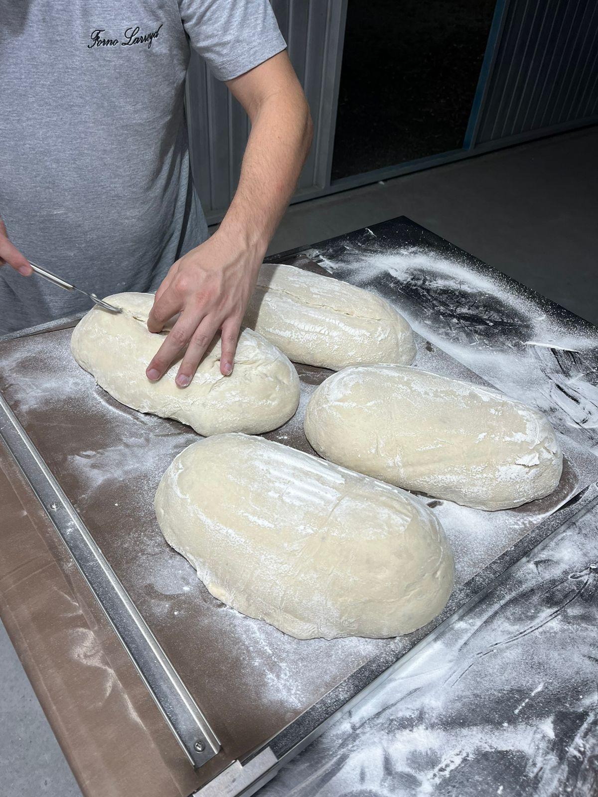 Pão italiano modelagem