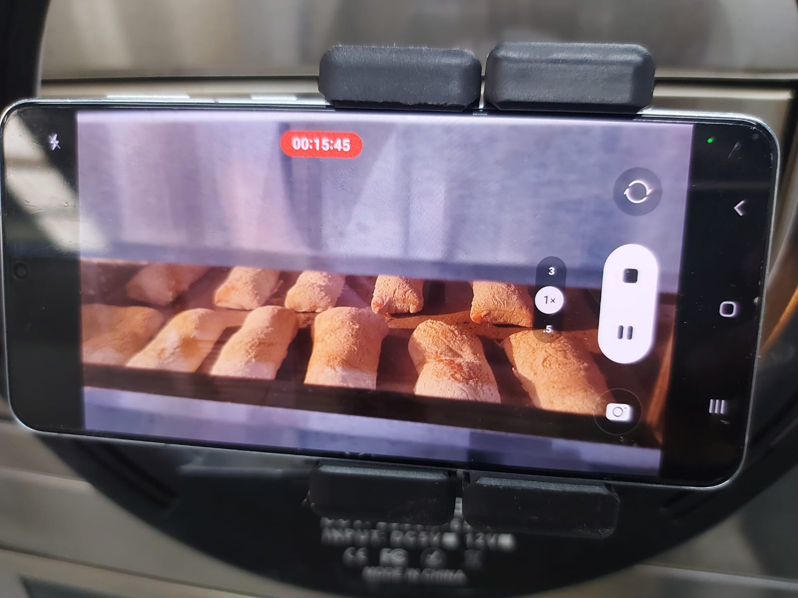 Ciabatta assada no forno de lastro Larroyd