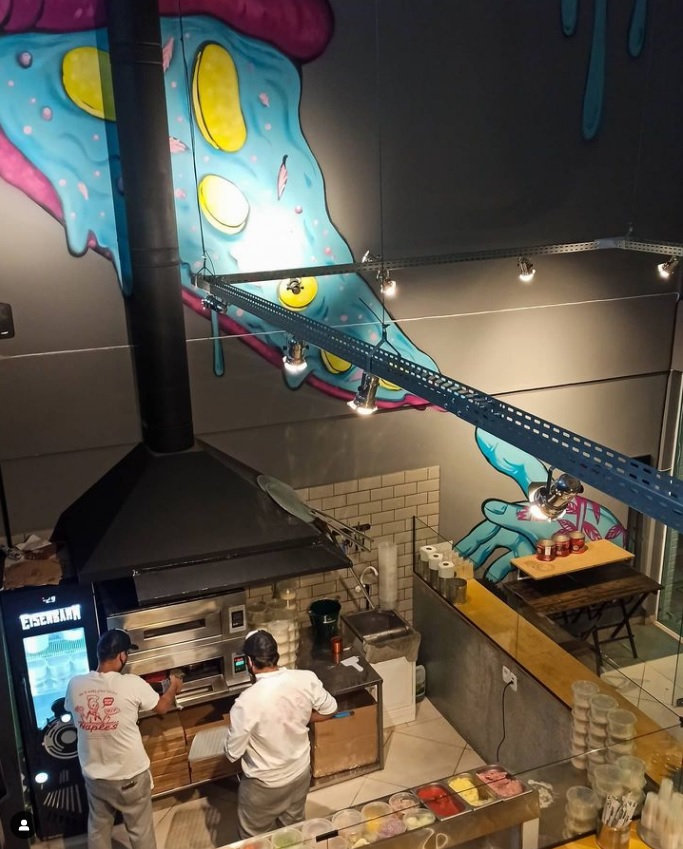 Forno Larroyd 600 na Naples Pizzaria