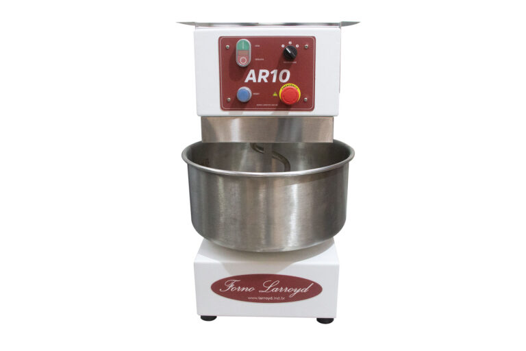 Amassadeira Espiral Larroyd com tacho em inox 304