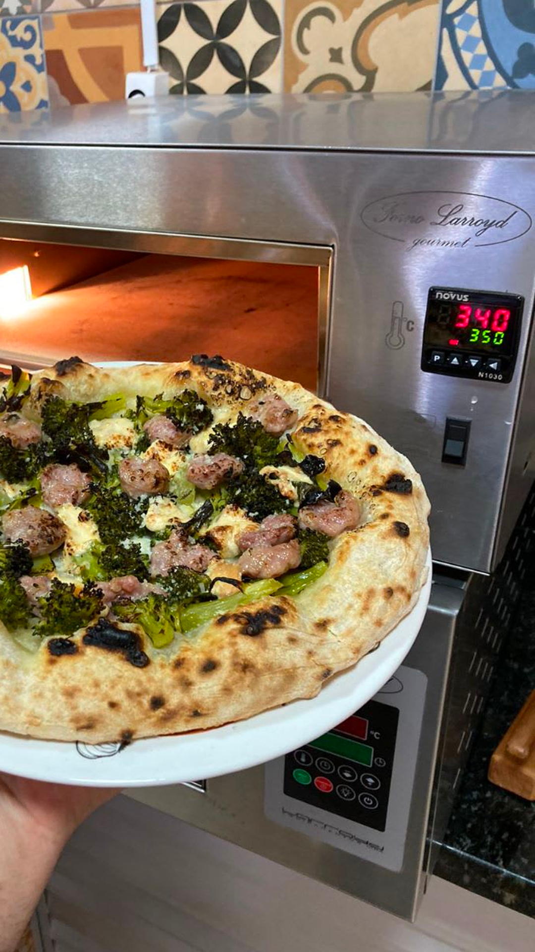 Massa de pizza napolitana